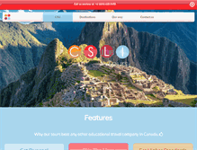 Tablet Screenshot of cslitours.com